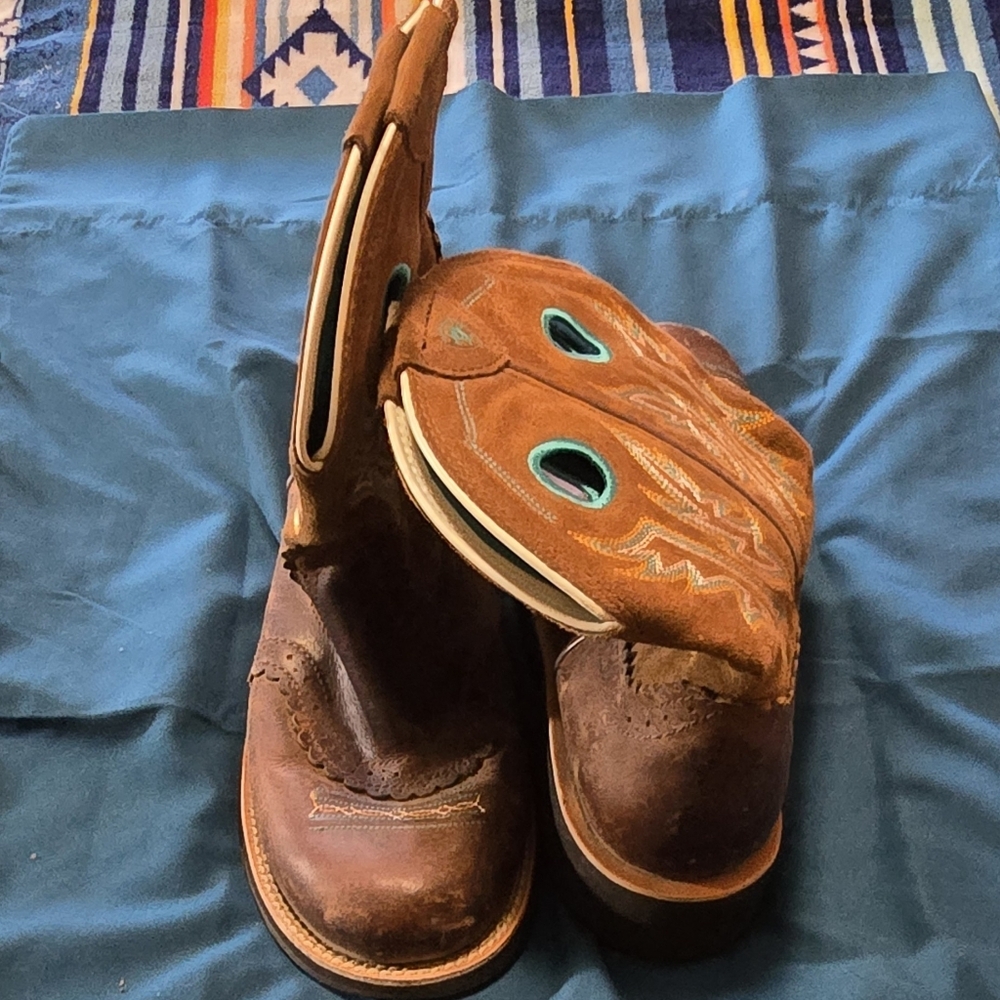 Ariat Women's Fatbaby Brown Western Boot